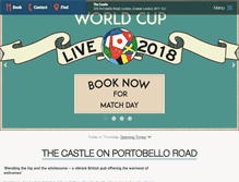 Tablet Screenshot of castleportobello.co.uk